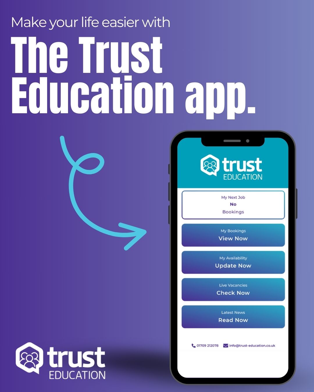 Trust Education app!